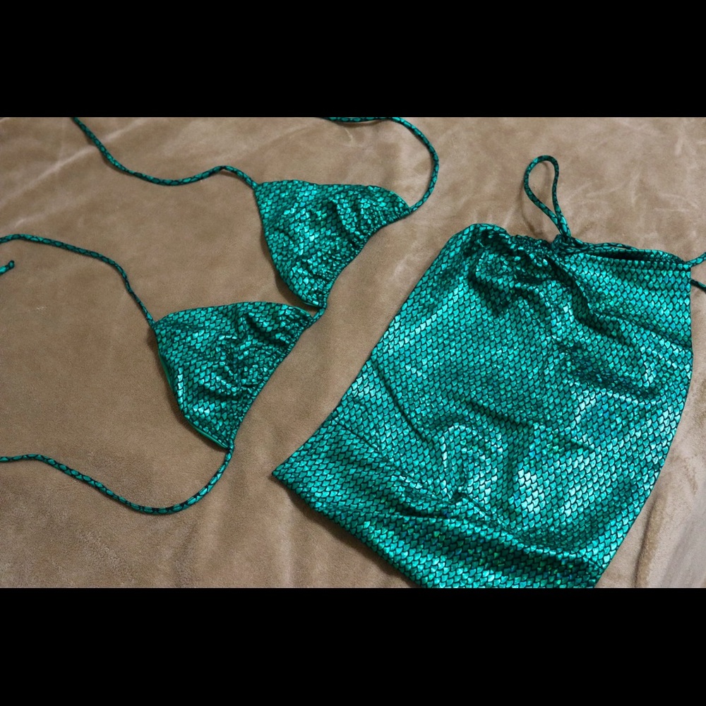 Mermaid Luxe Holographic Swimset